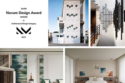 【設計總監 黃靜文】2019 NOVUM DESIGN AWARD 獨樹一格建築雙「銀」！